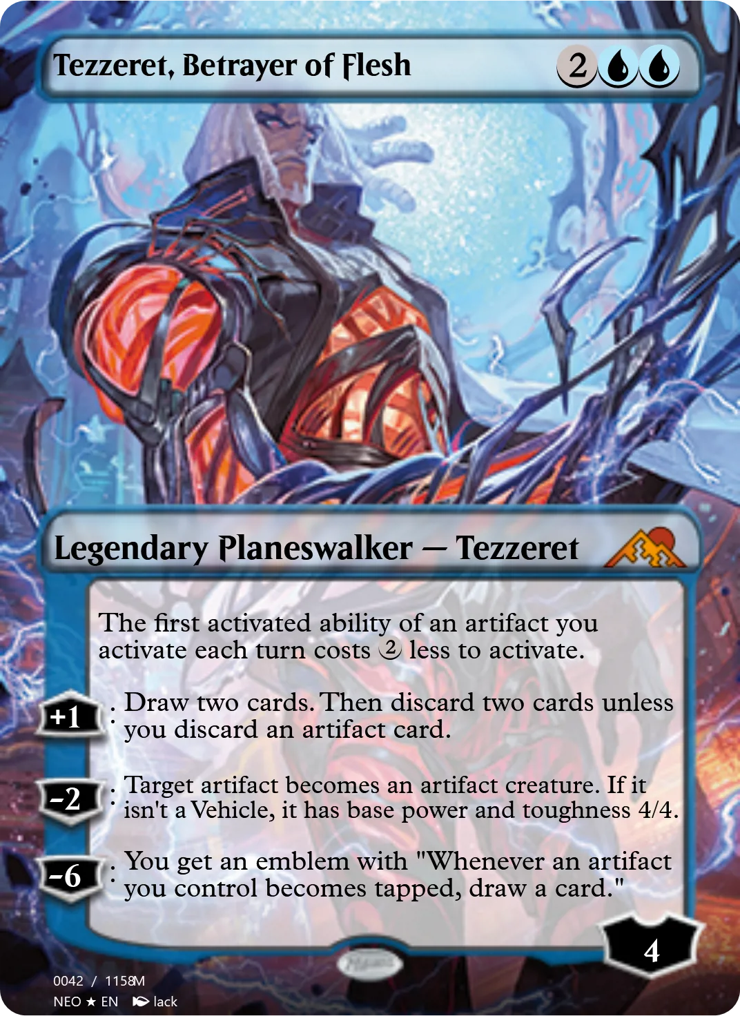 Tezzeret, Betrayer of Flesh