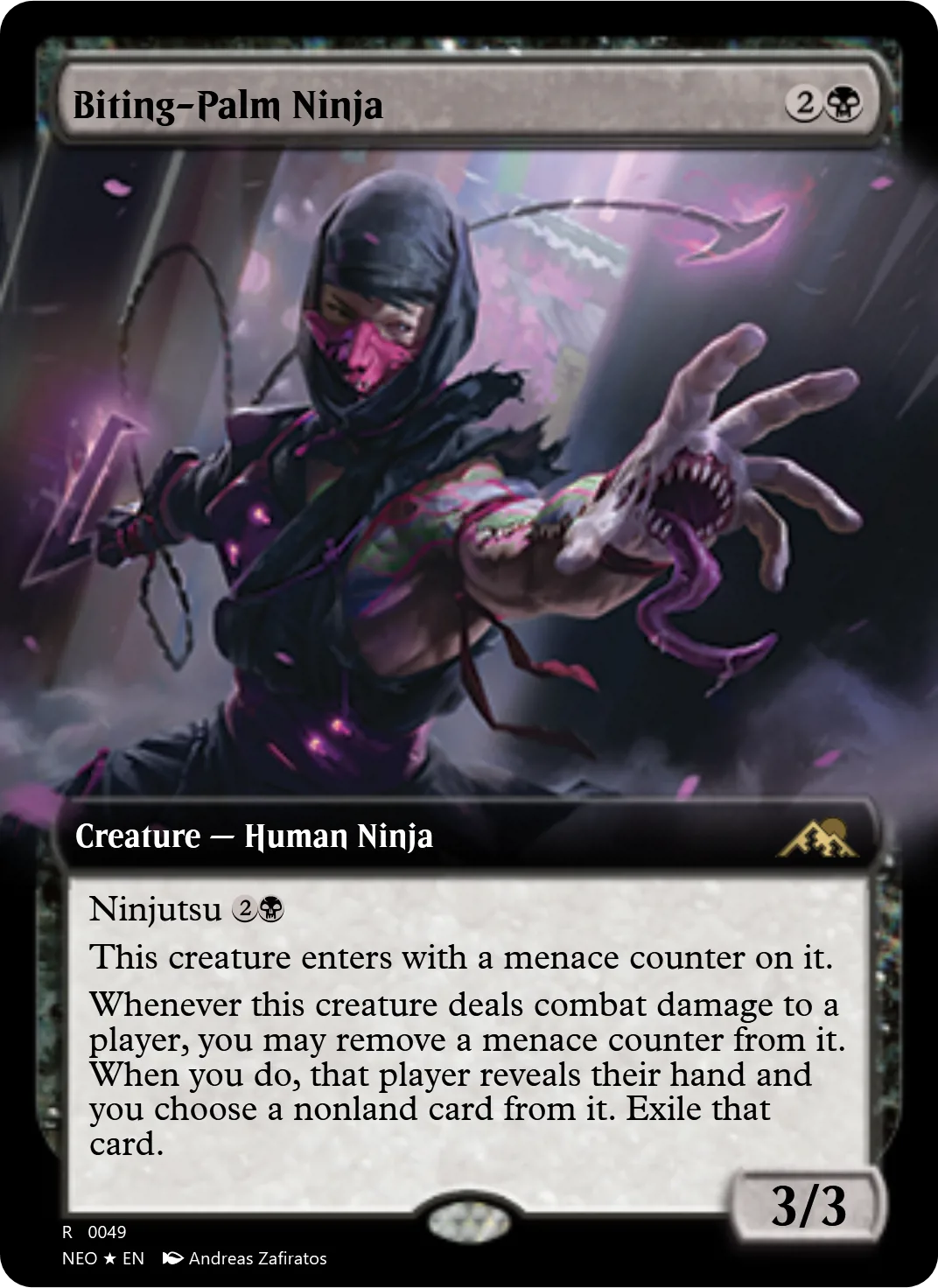 Biting-Palm Ninja