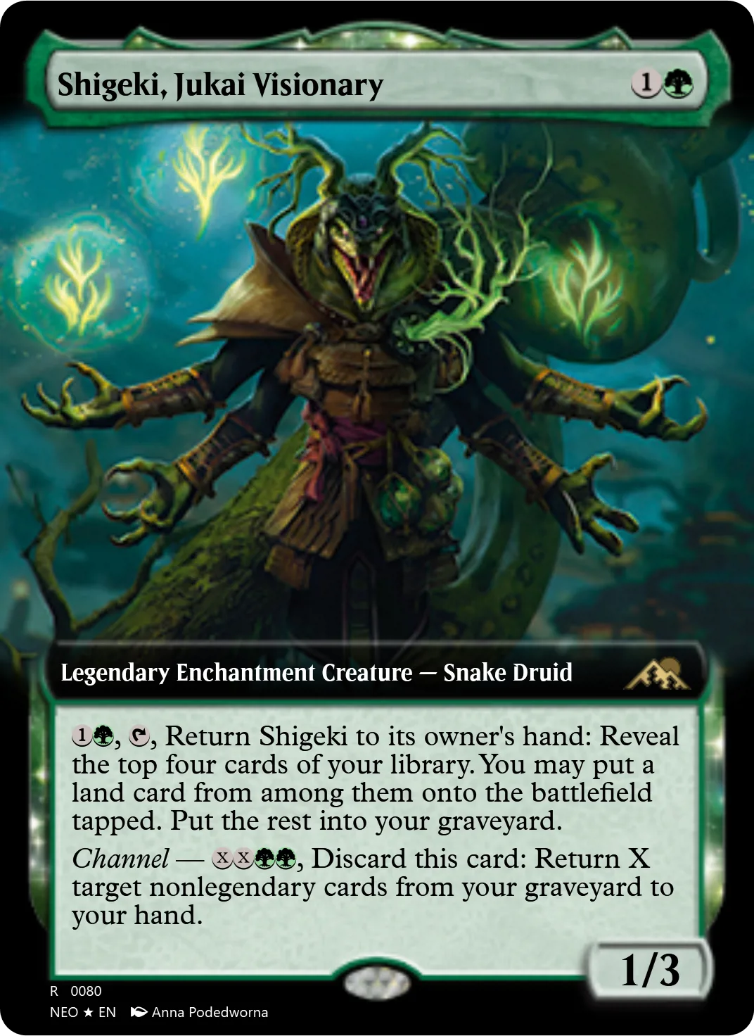 Shigeki, Jukai Visionary