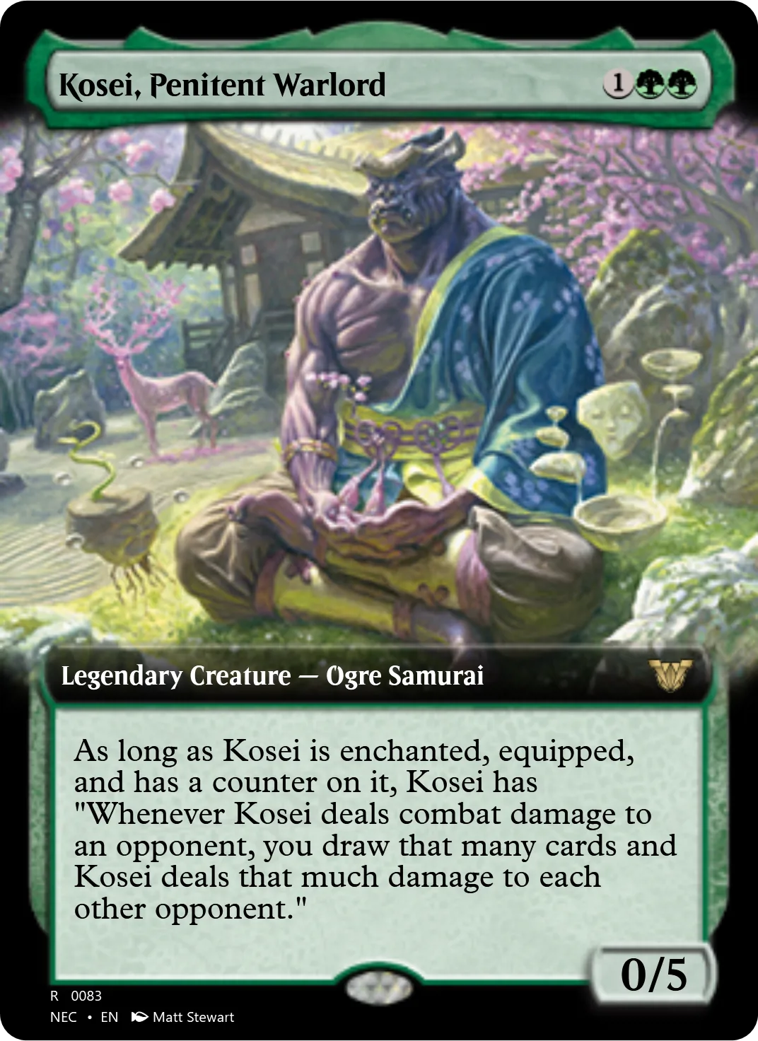 Kosei, Penitent Warlord