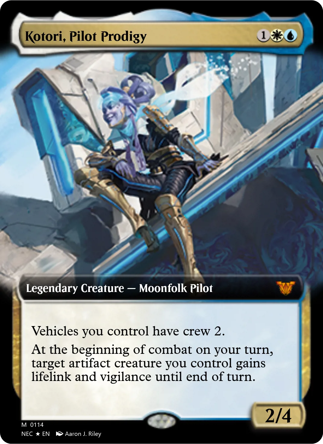 Kotori, Pilot Prodigy
