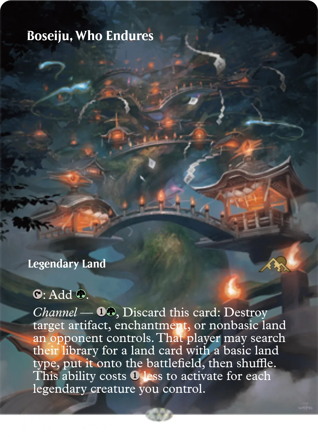 Boseiju, Who Endures