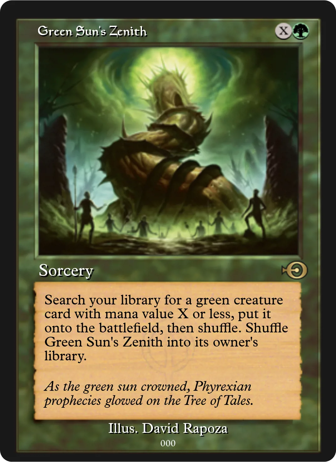Green Sun's Zenith