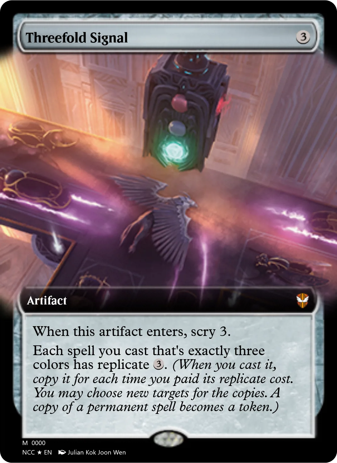Threefold Signal