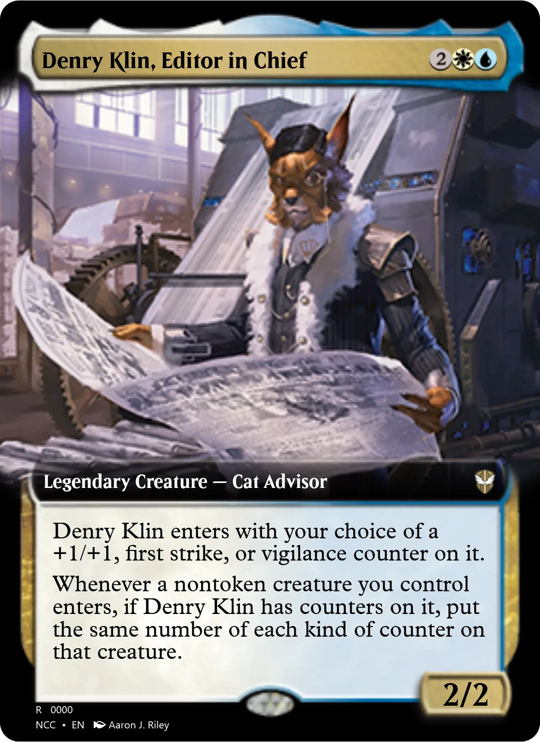 Denry Klin, Editor in Chief