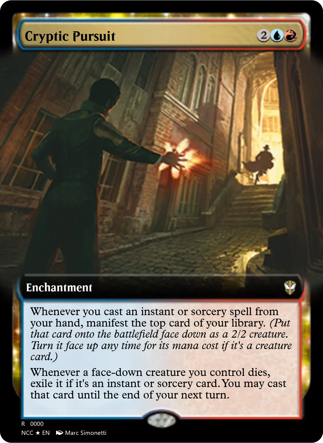 Cryptic Pursuit