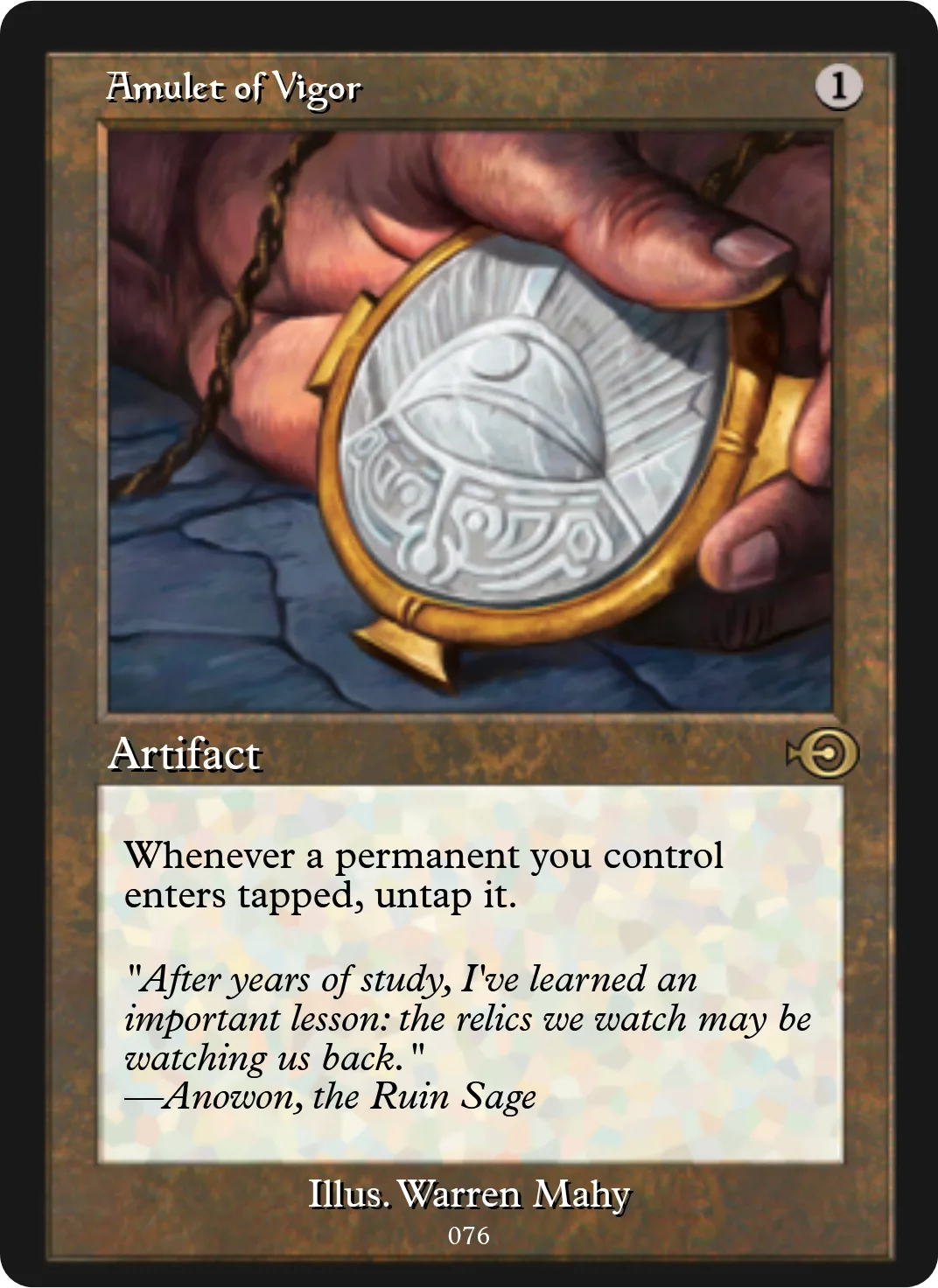 Amulet of Vigor