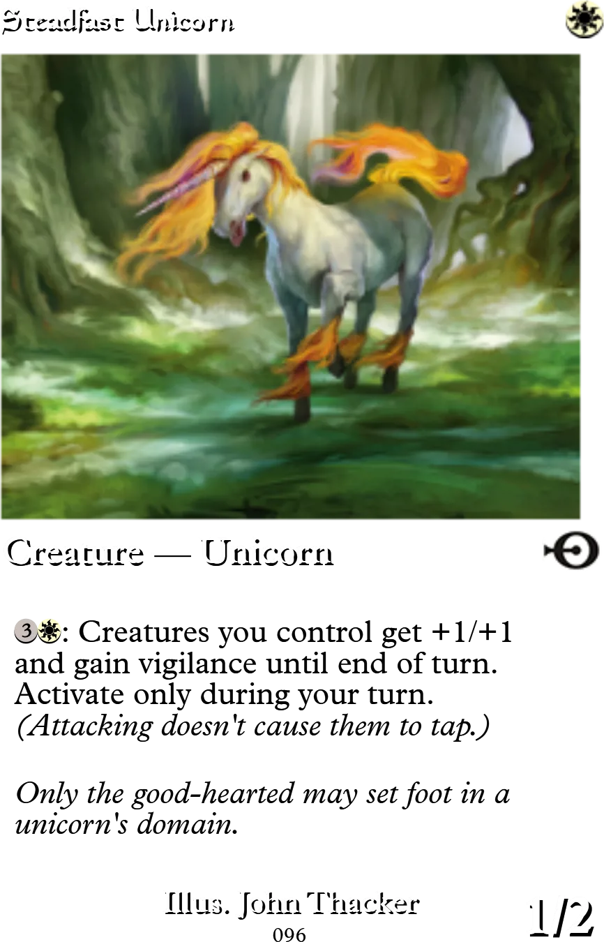Steadfast Unicorn