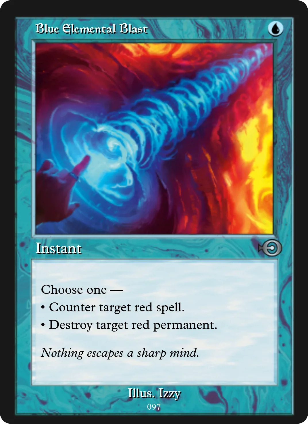 Blue Elemental Blast