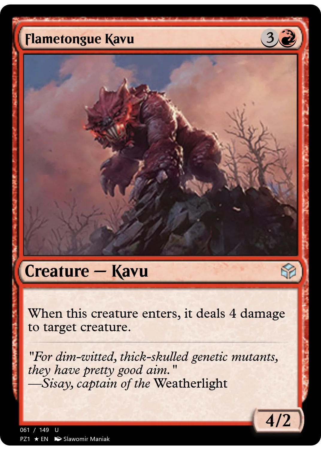 Flametongue Kavu