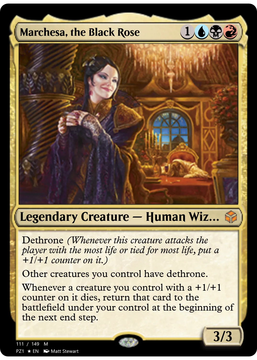 Marchesa, the Black Rose