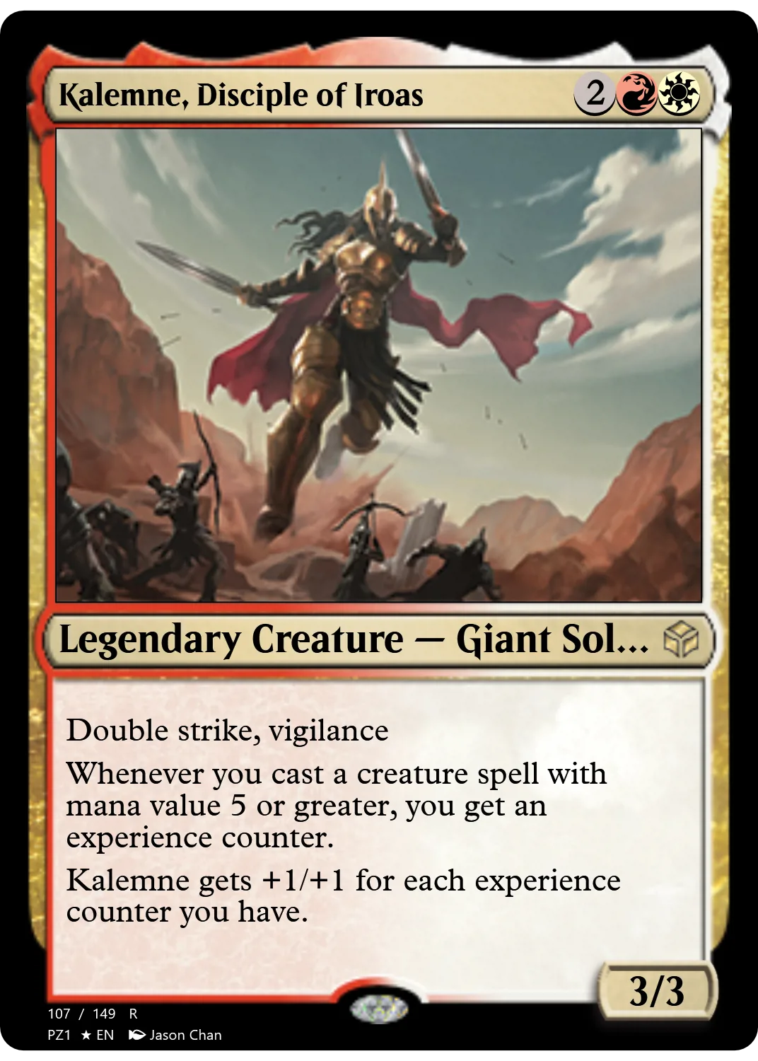 Kalemne, Disciple of Iroas