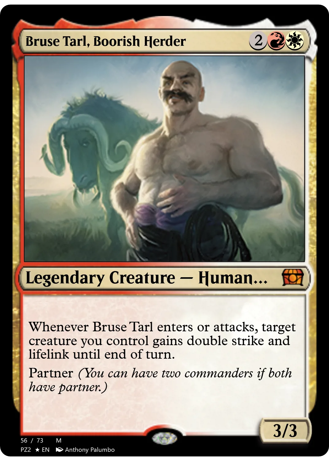 Bruse Tarl, Boorish Herder