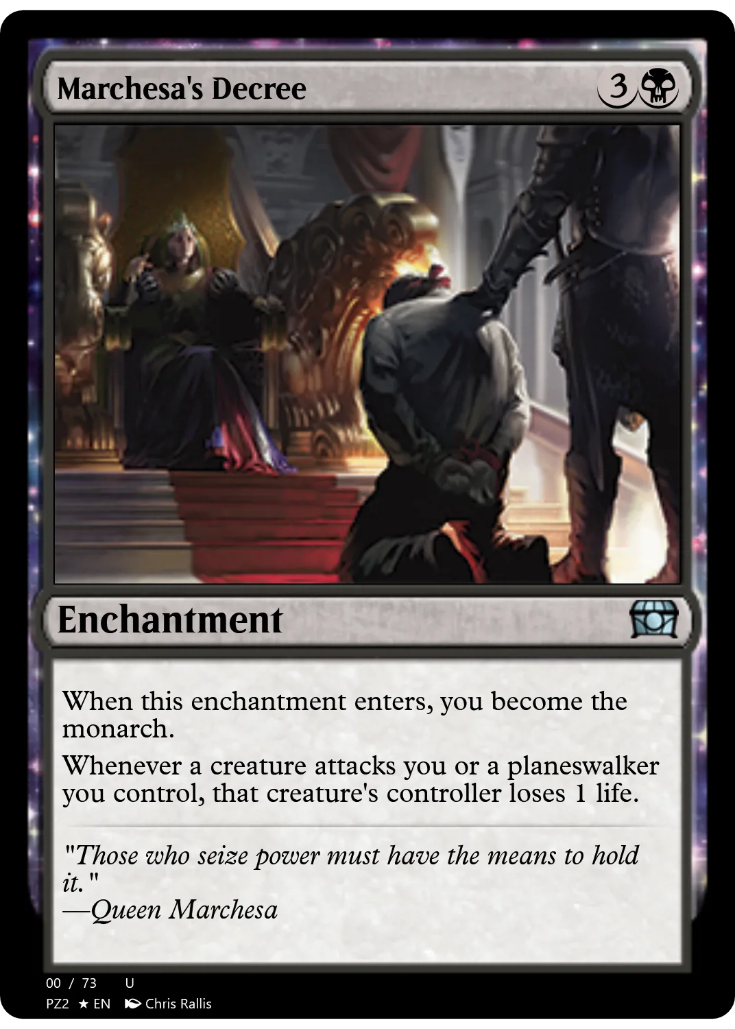 Marchesa's Decree