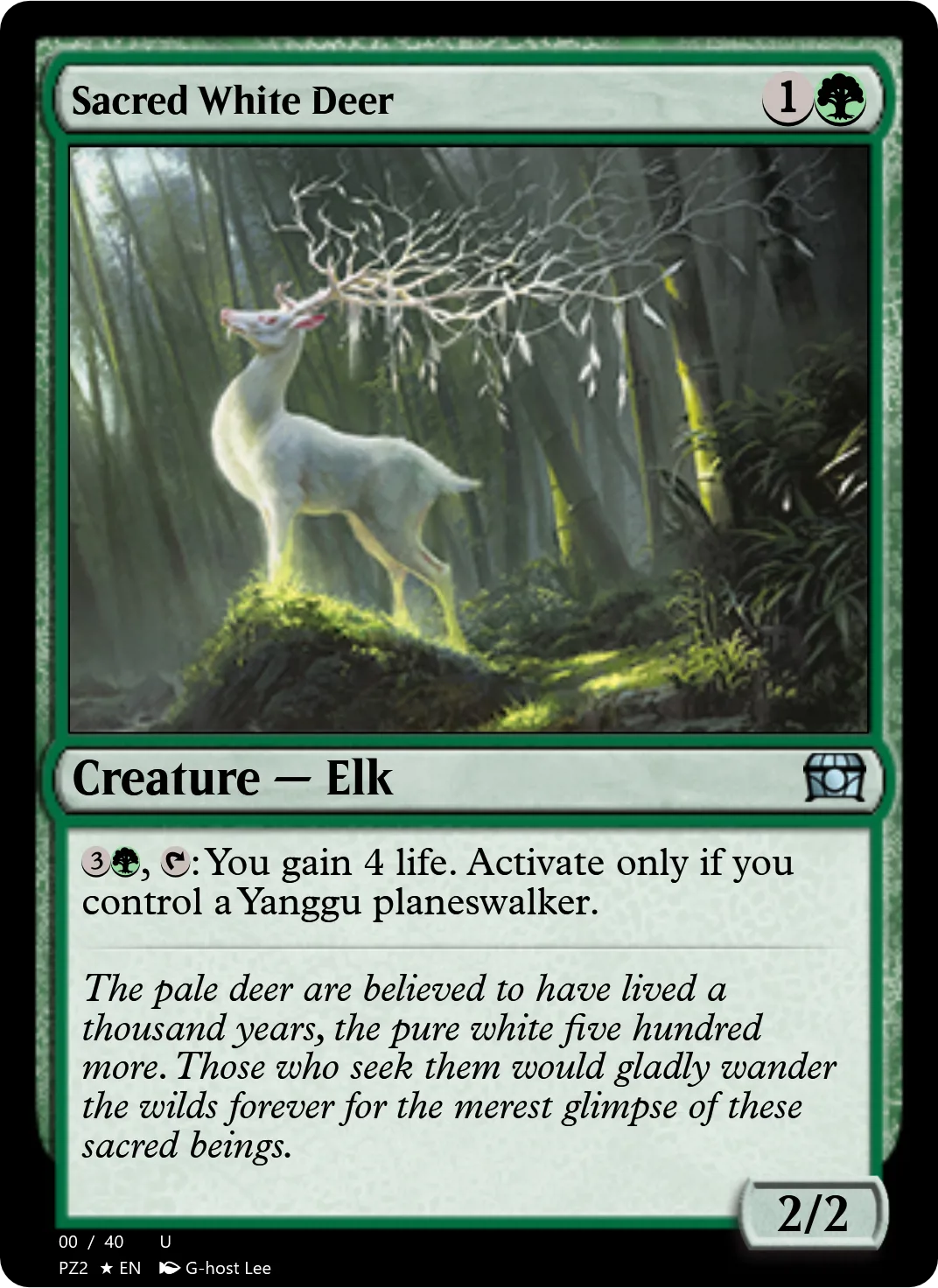 Sacred White Deer