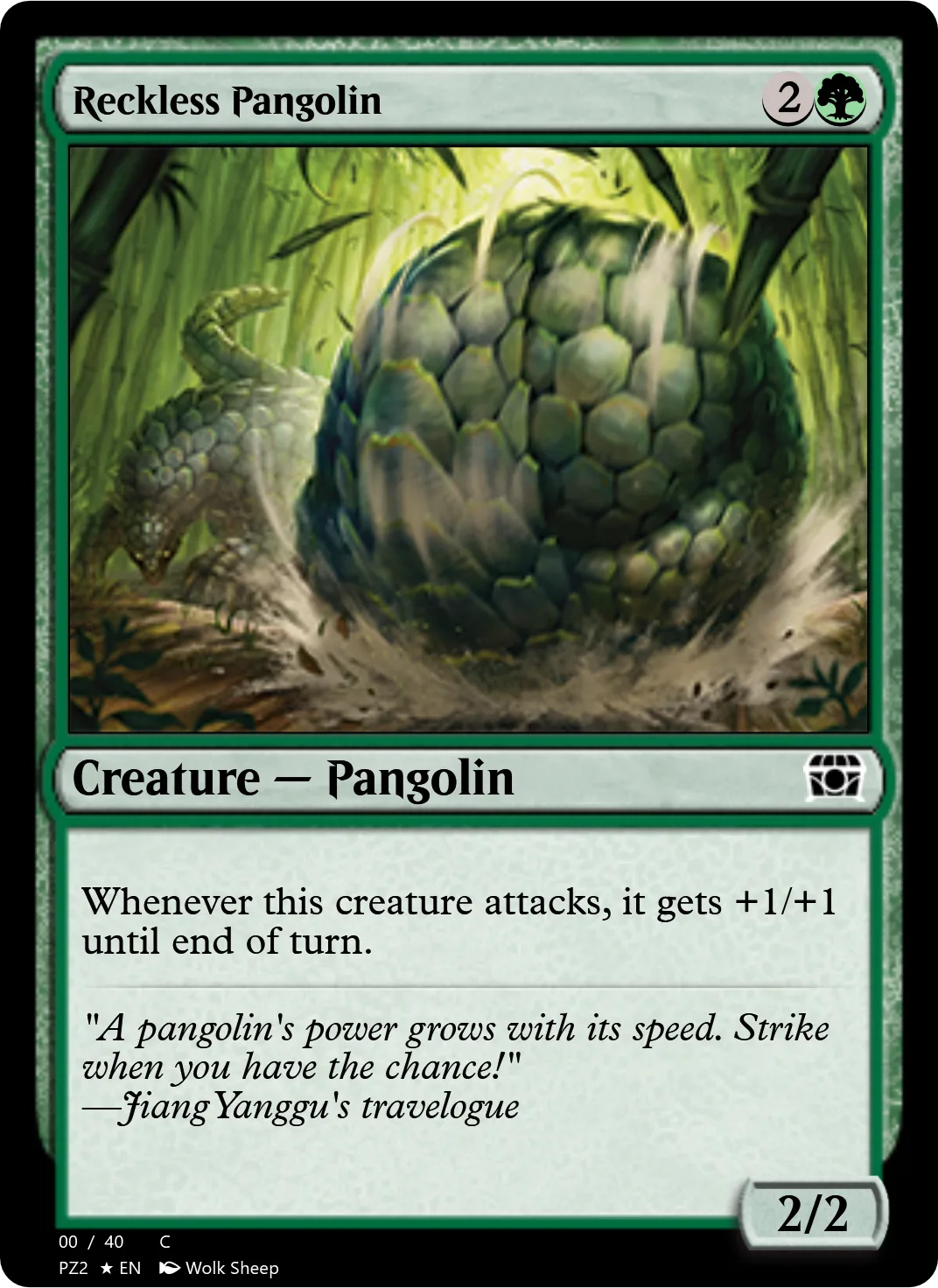 Reckless Pangolin
