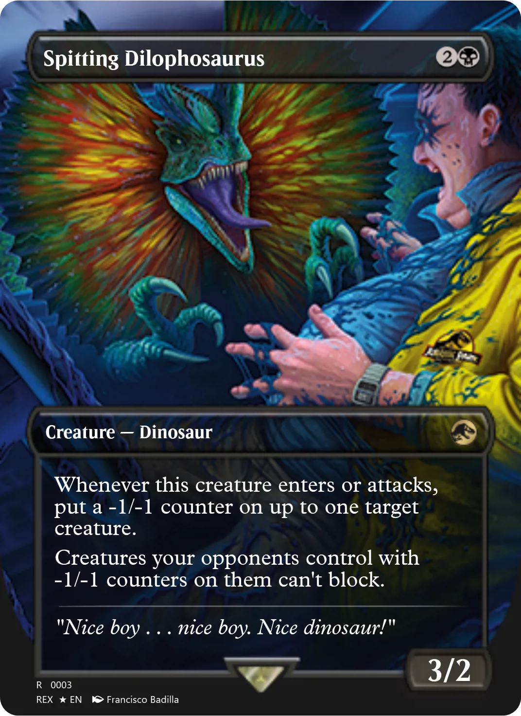 Spitting Dilophosaurus