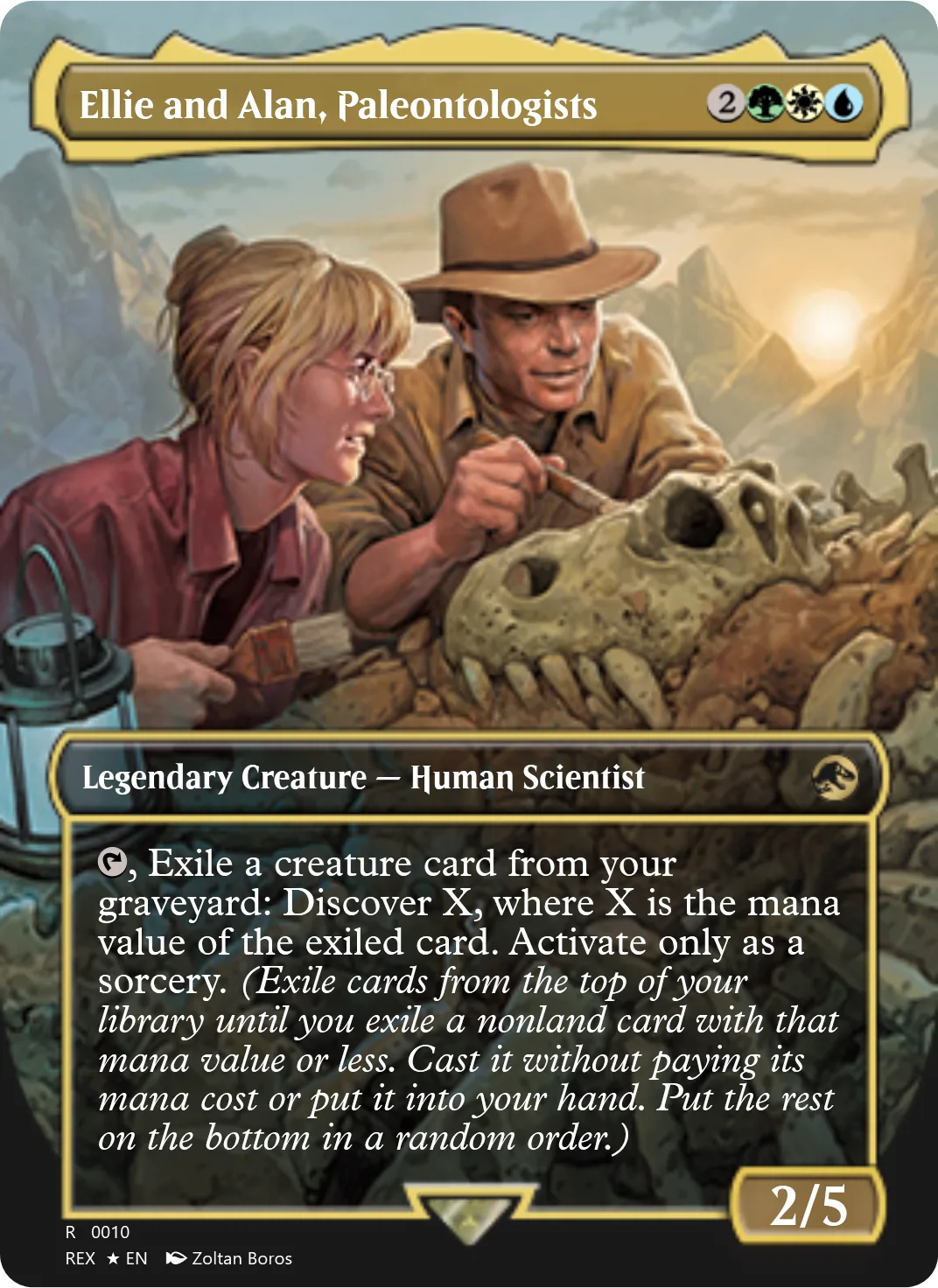 Ellie and Alan, Paleontologists