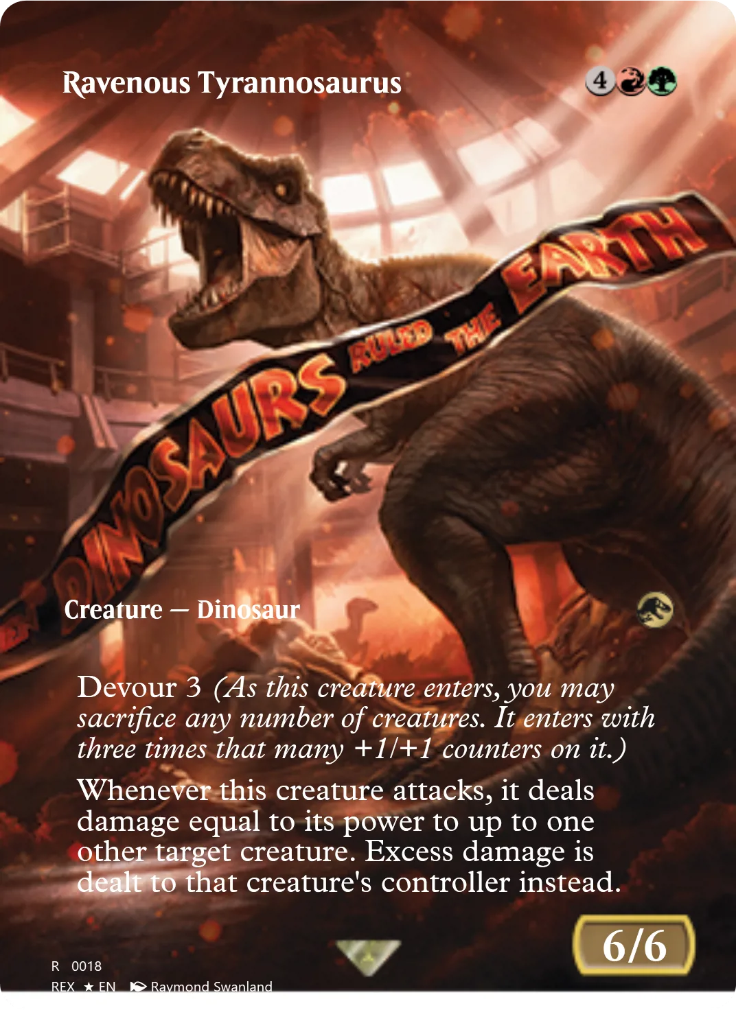 Ravenous Tyrannosaurus