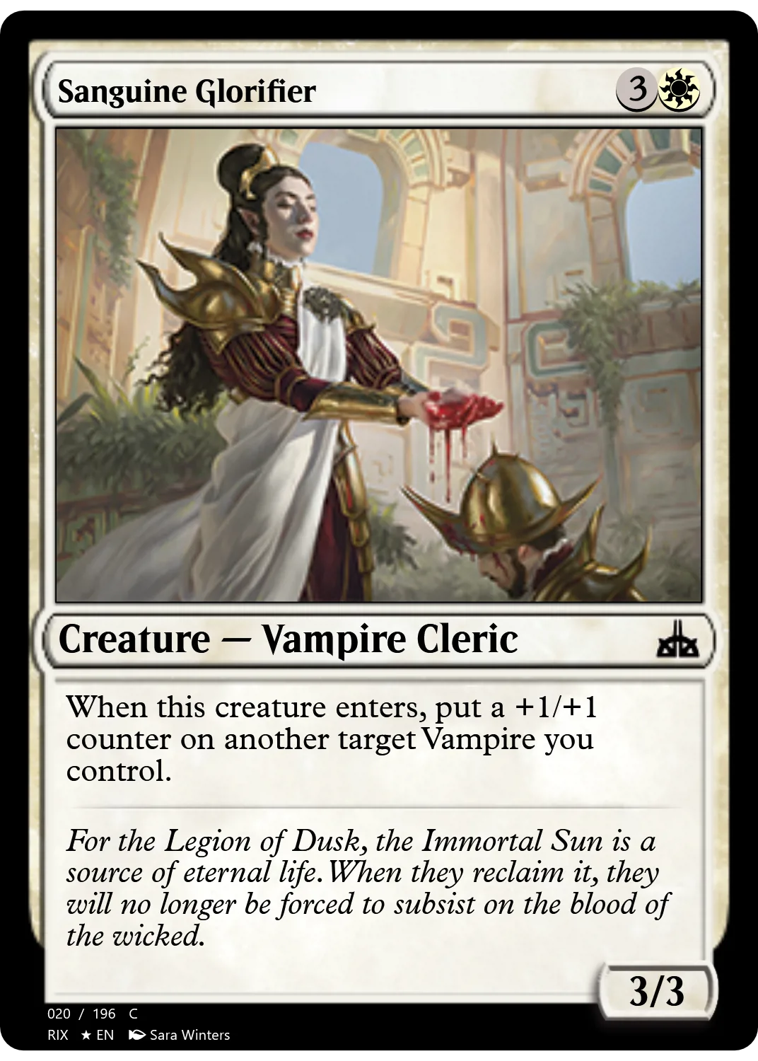 Sanguine Glorifier