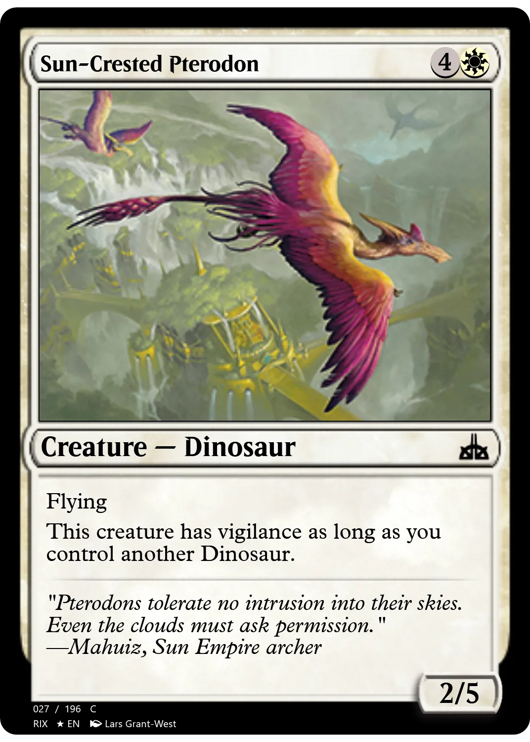 Sun-Crested Pterodon