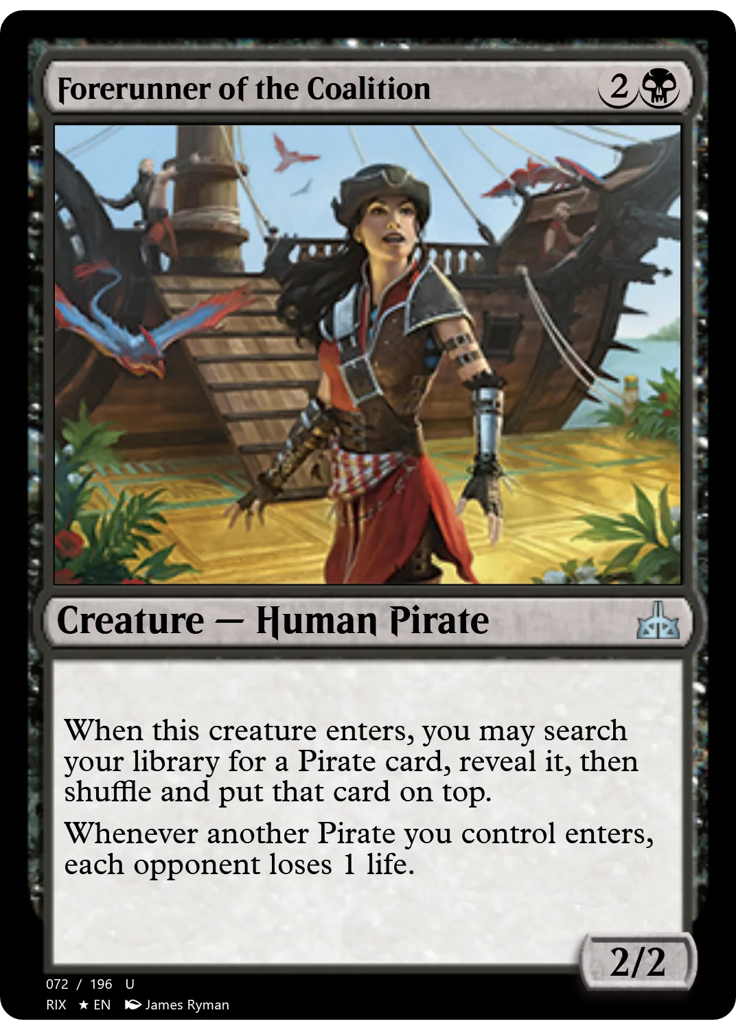 Forerunner of the Coalition