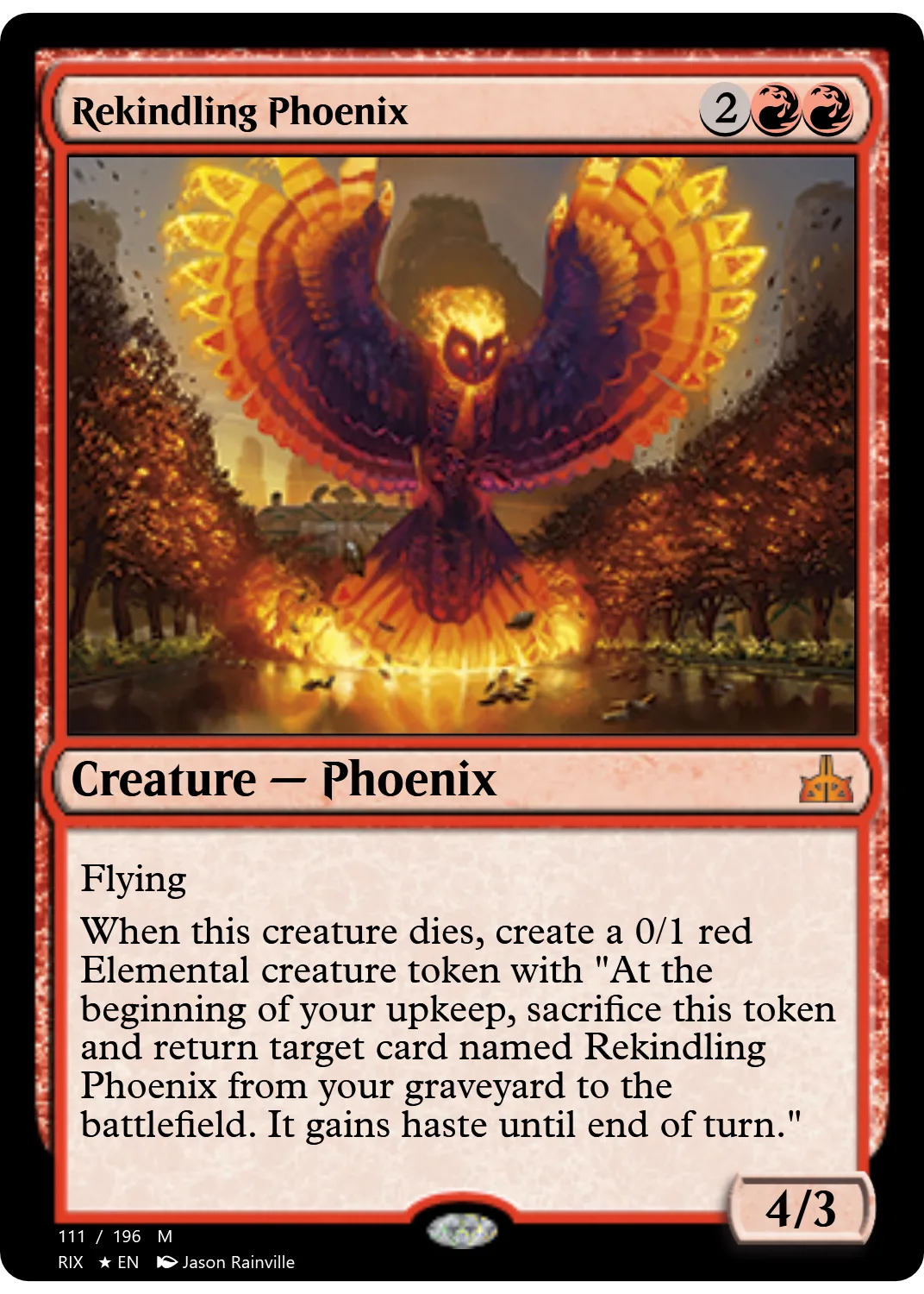 Rekindling Phoenix