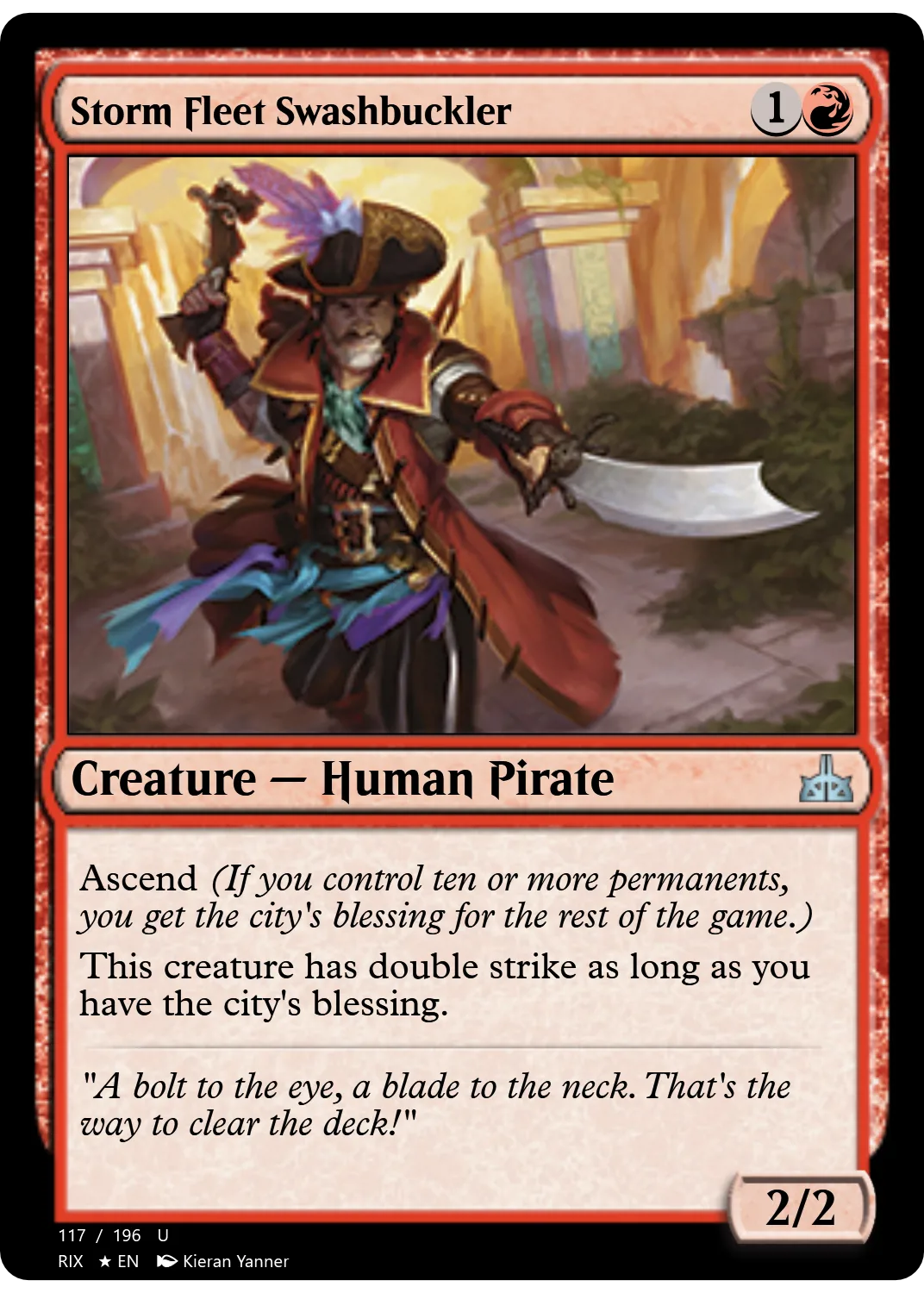Storm Fleet Swashbuckler