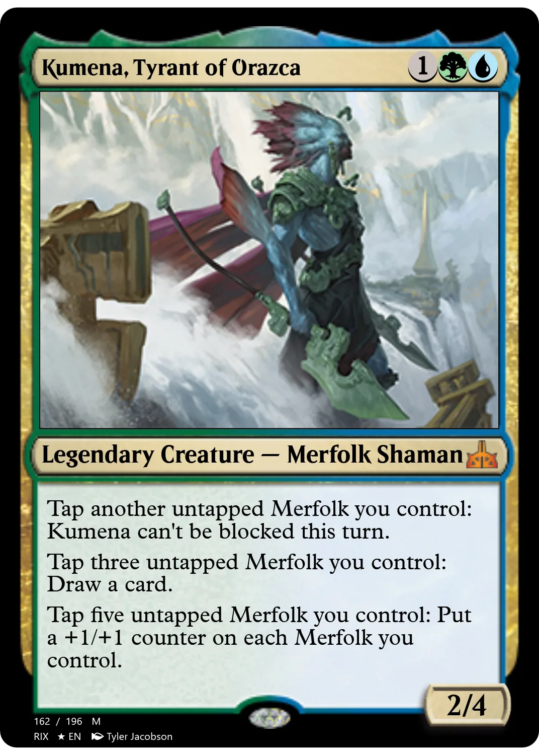 Kumena, Tyrant of Orazca
