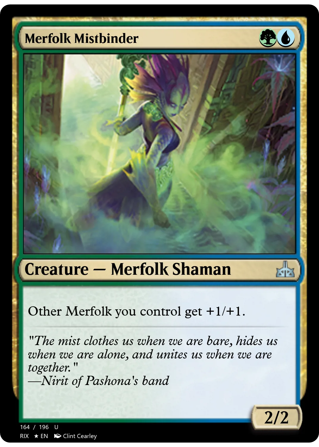 Merfolk Mistbinder