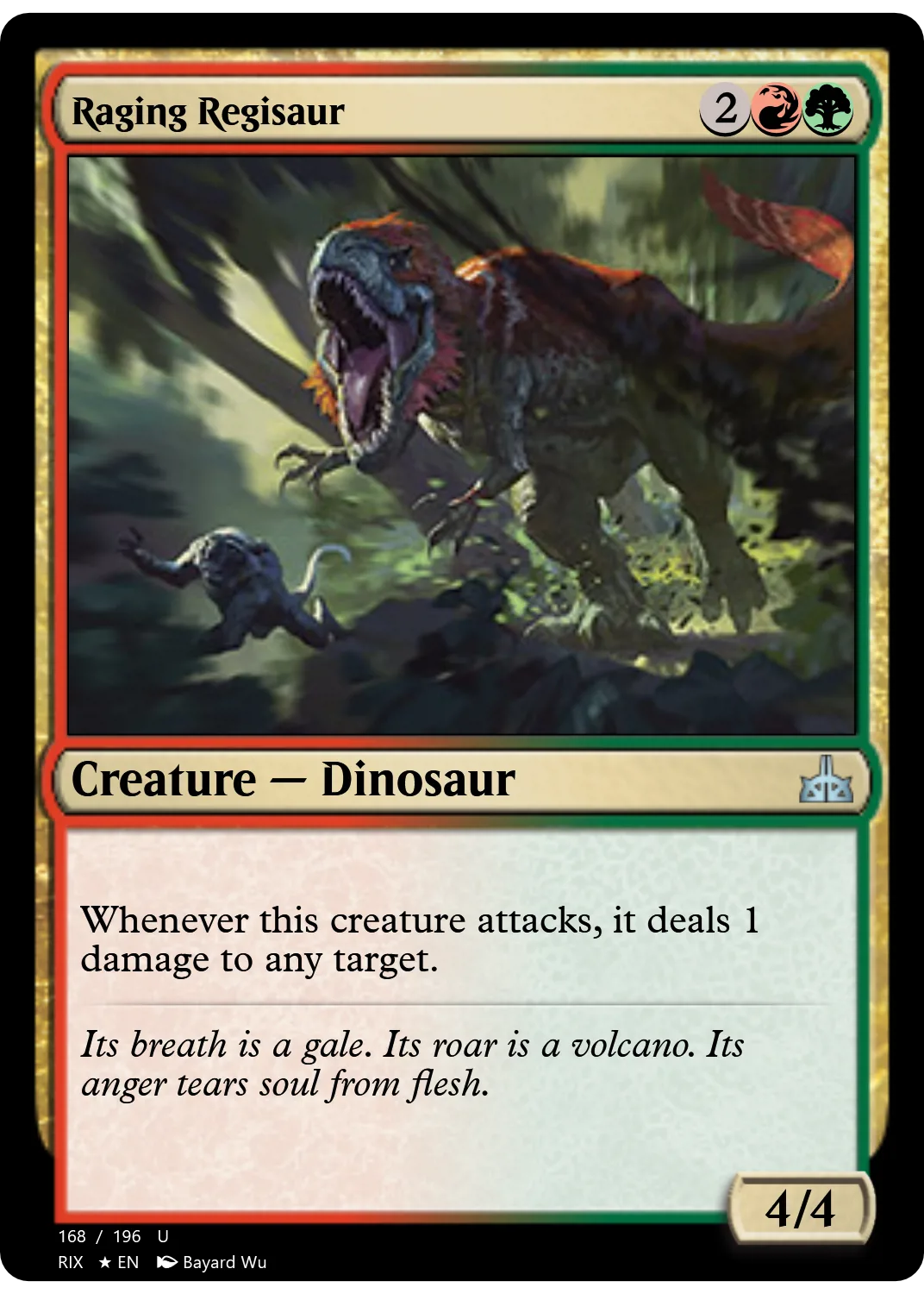 Raging Regisaur