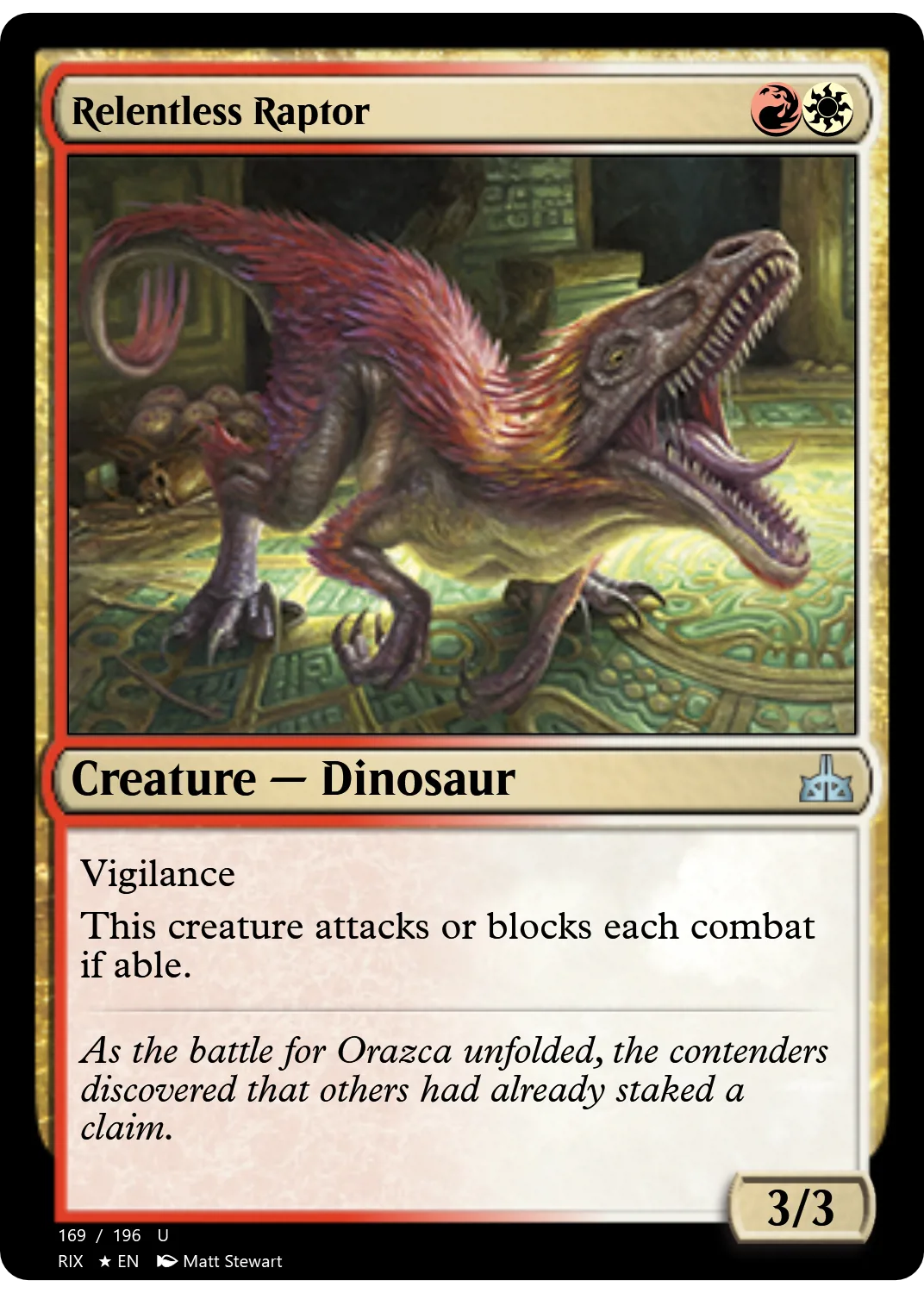 Relentless Raptor