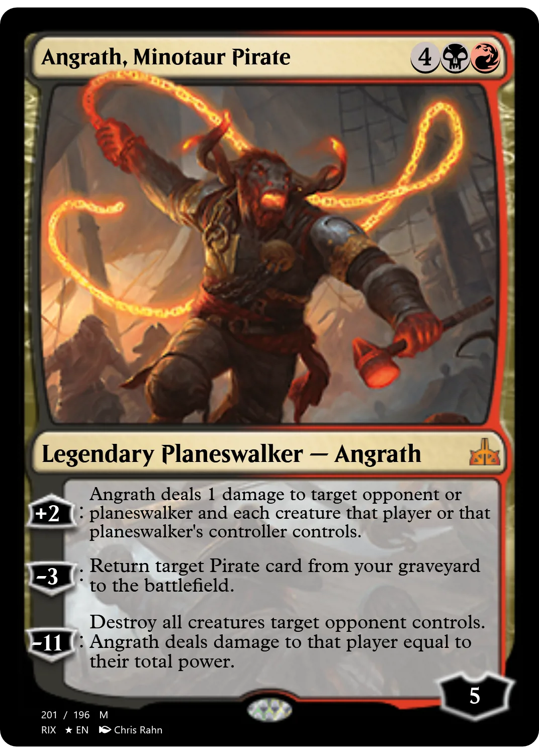 Angrath, Minotaur Pirate