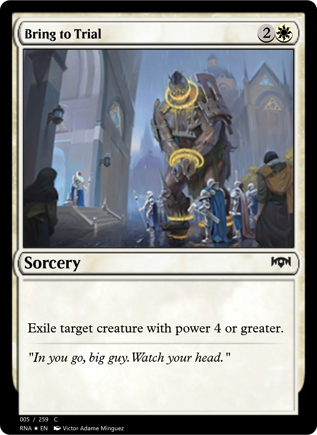 Bring to Trial