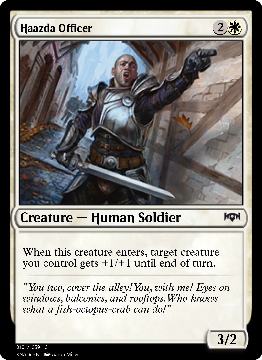Haazda Officer