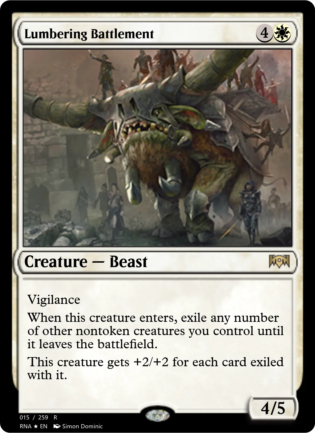 Lumbering Battlement