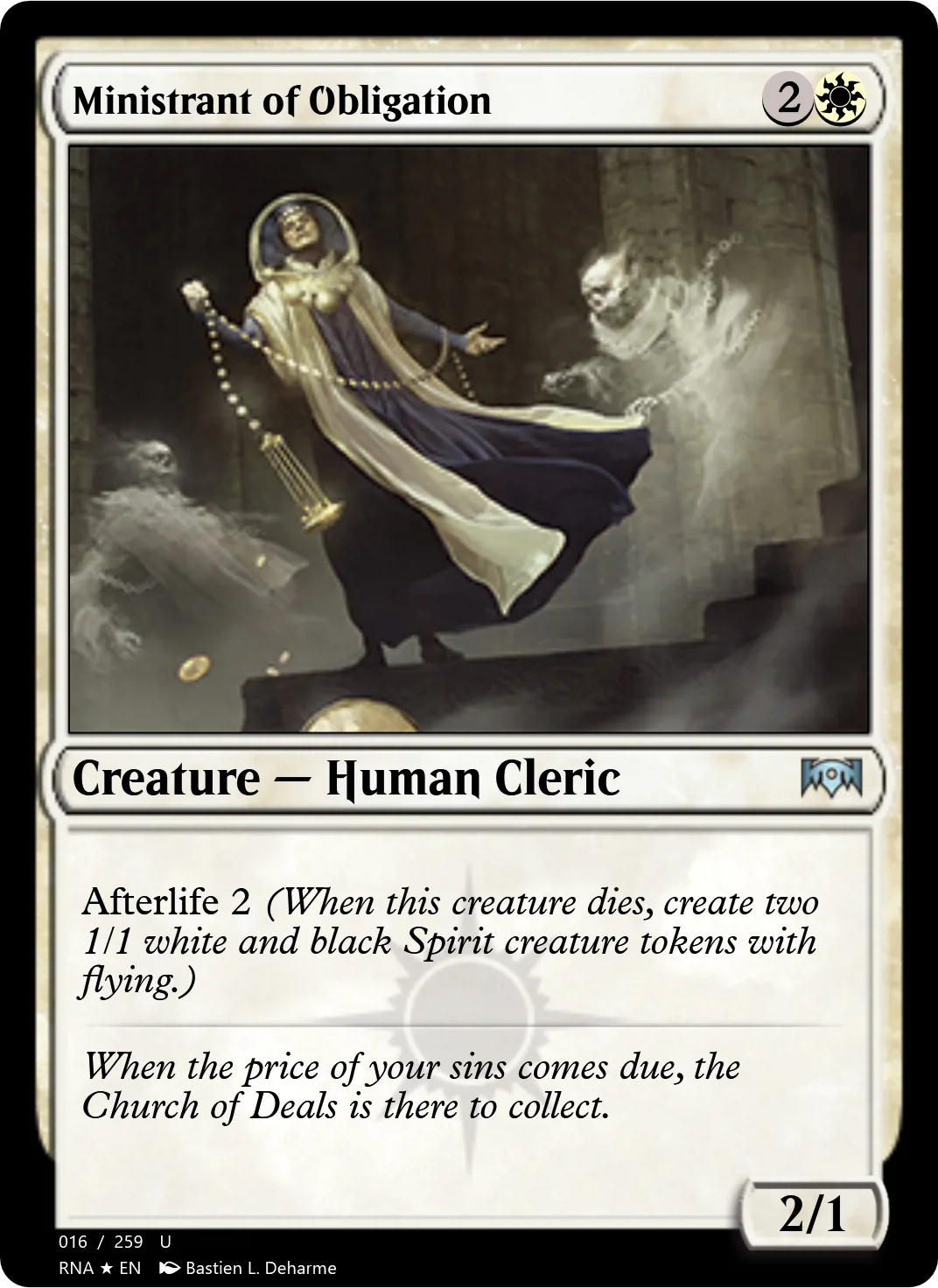 Ministrant of Obligation