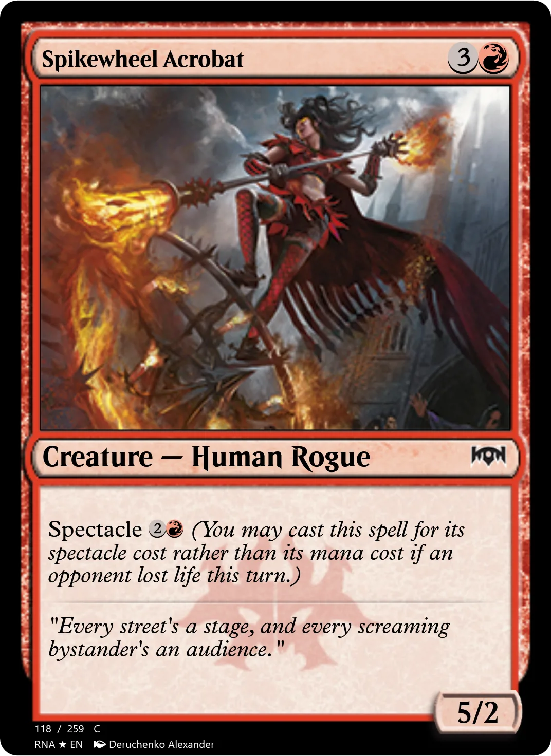 Spikewheel Acrobat
