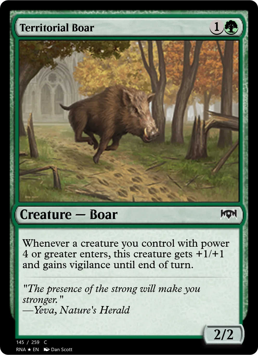 Territorial Boar