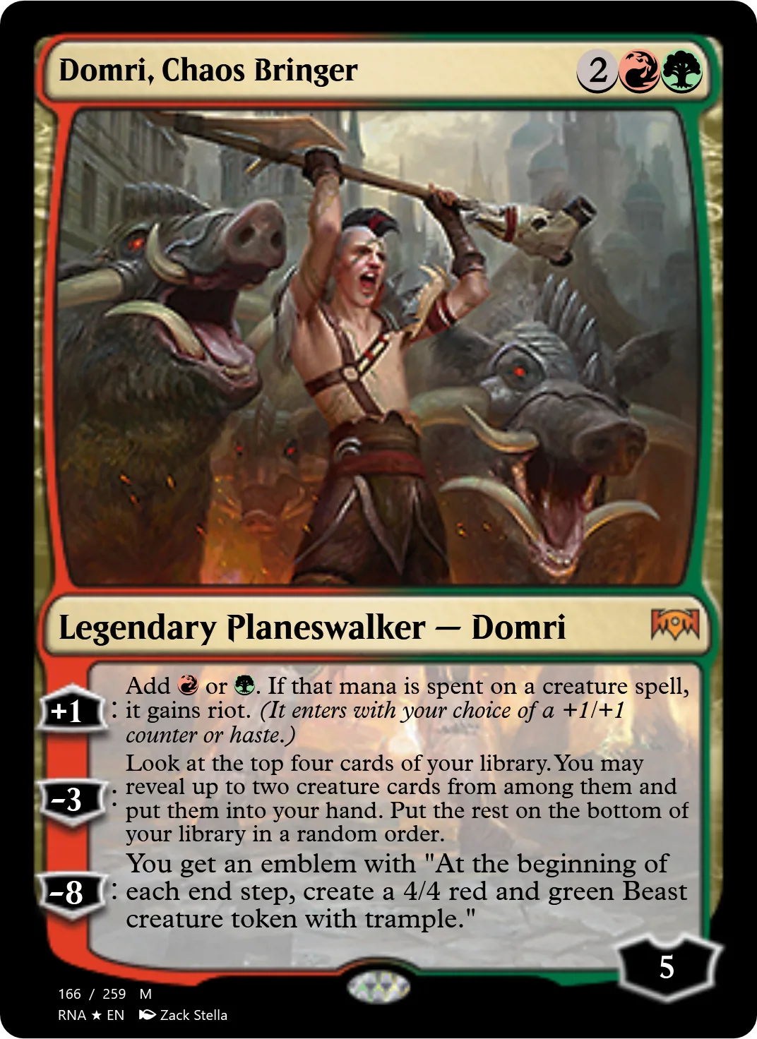 Domri, Chaos Bringer