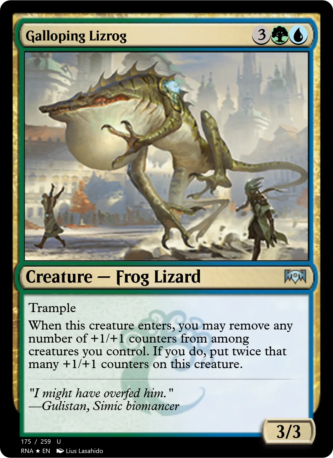 Galloping Lizrog