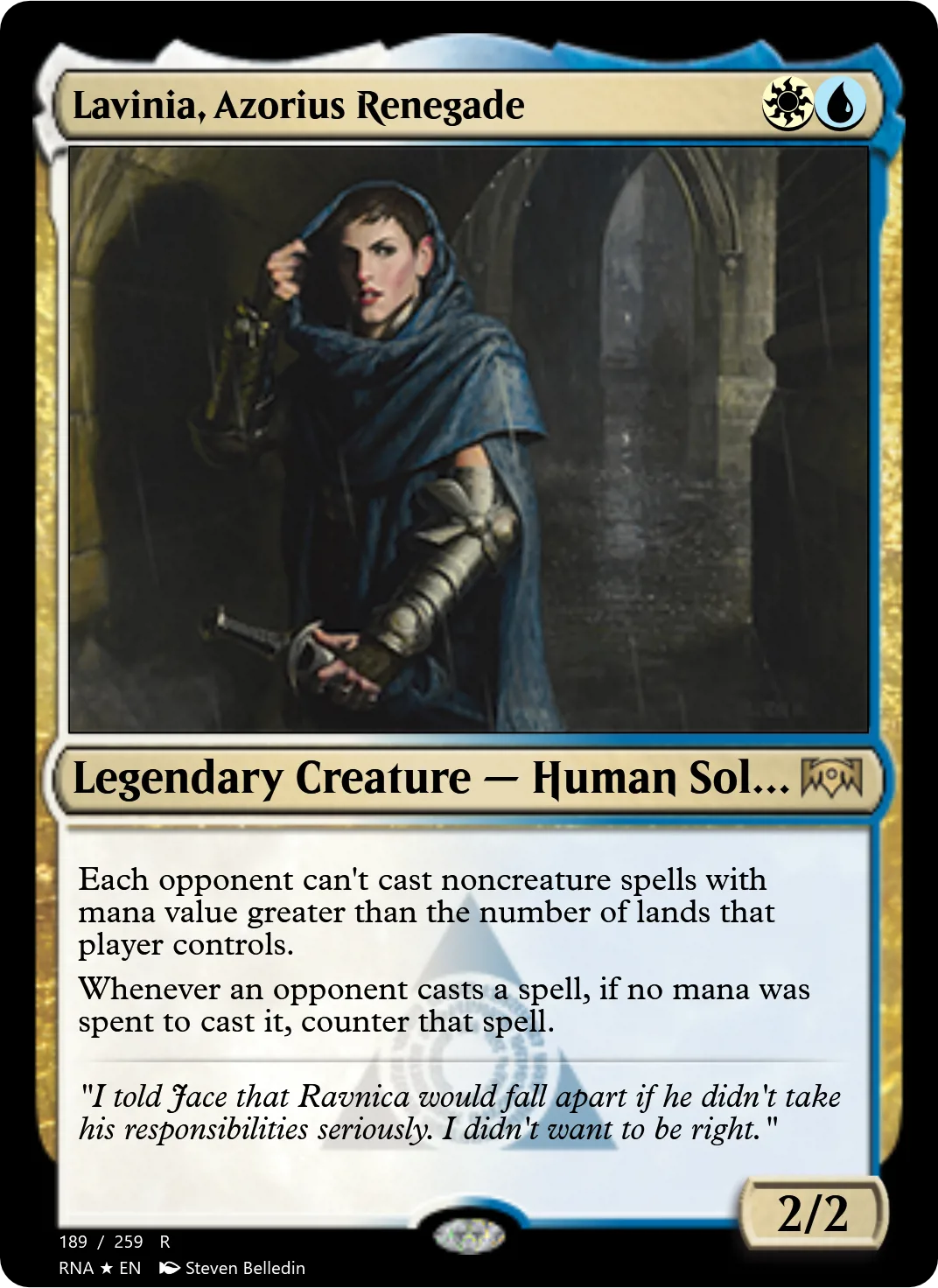 Lavinia, Azorius Renegade