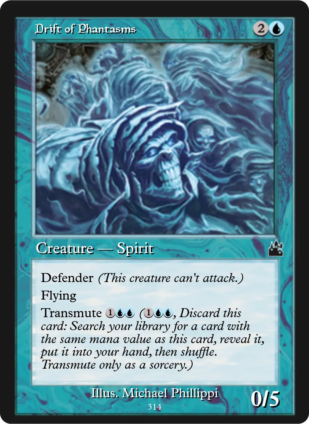 Drift of Phantasms