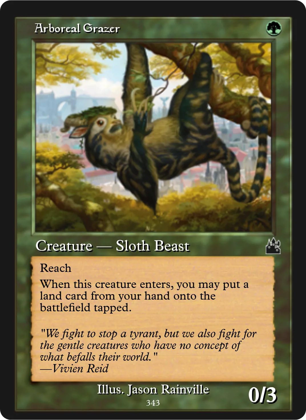 Arboreal Grazer