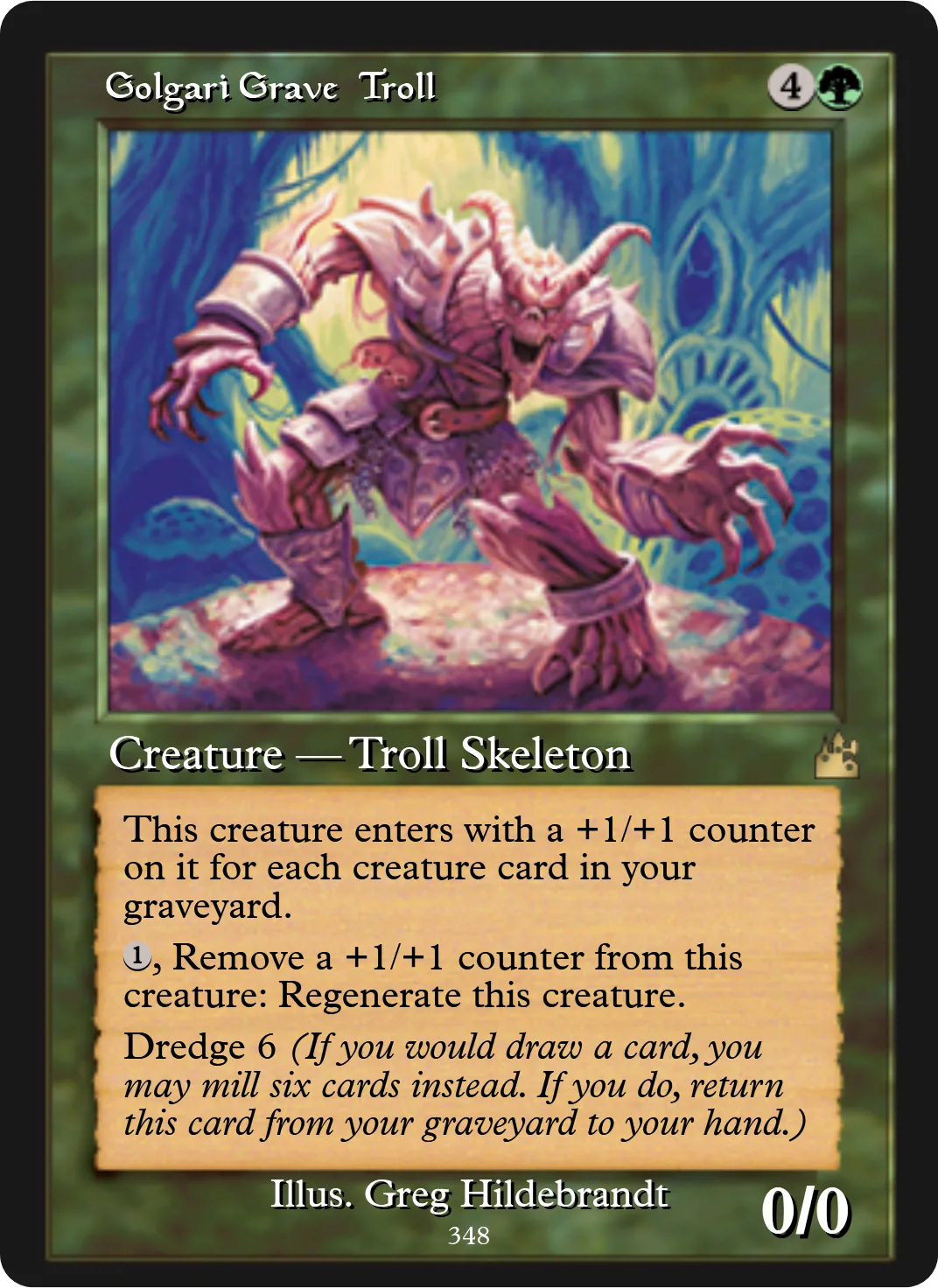 Golgari Grave-Troll