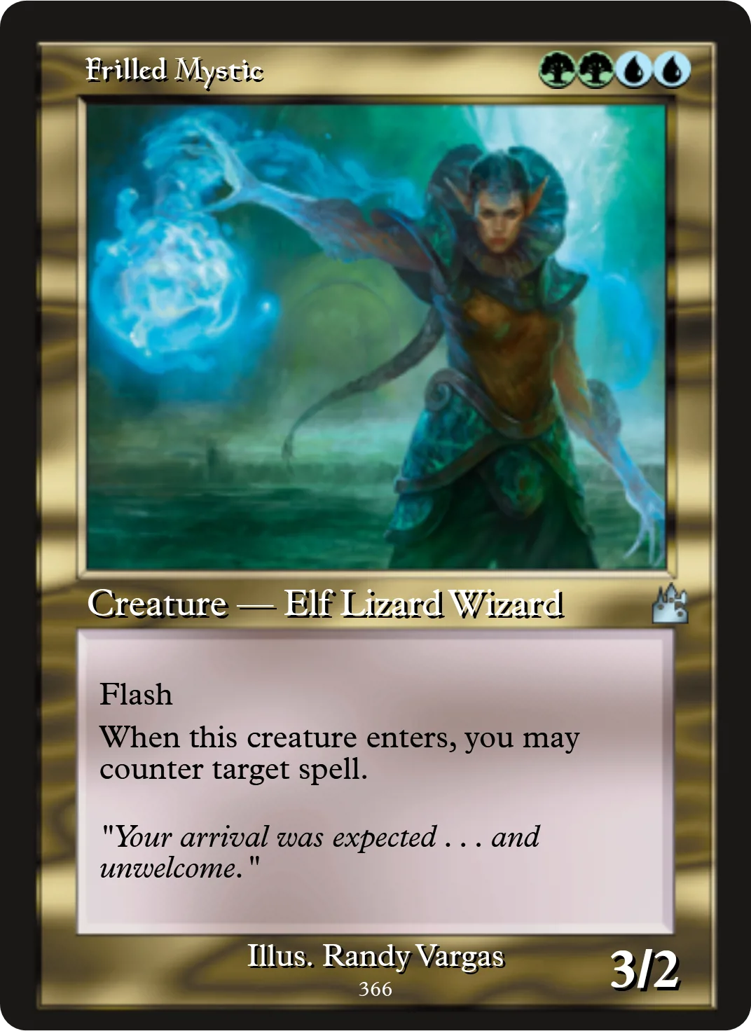 Frilled Mystic