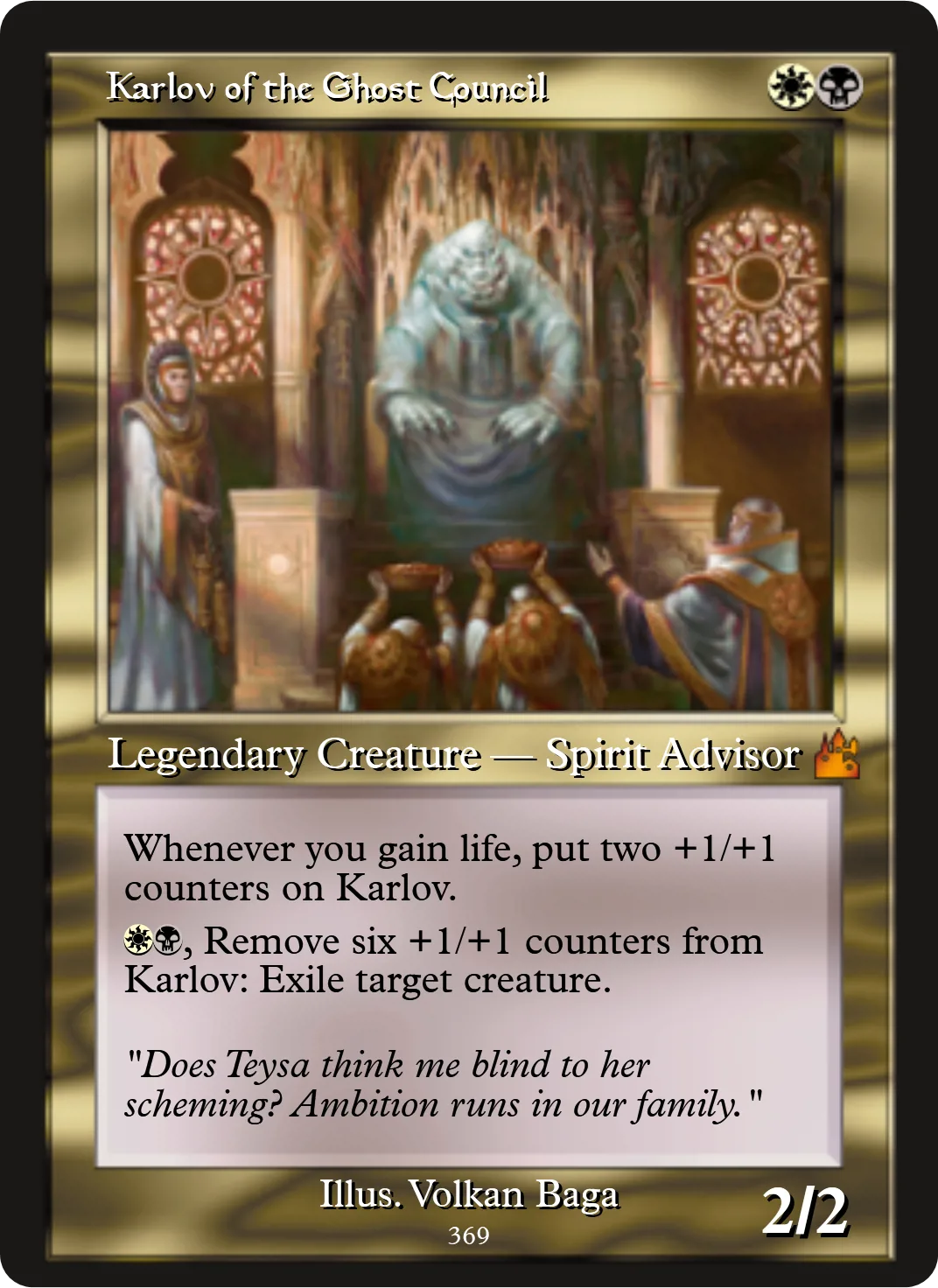 Karlov of the Ghost Council