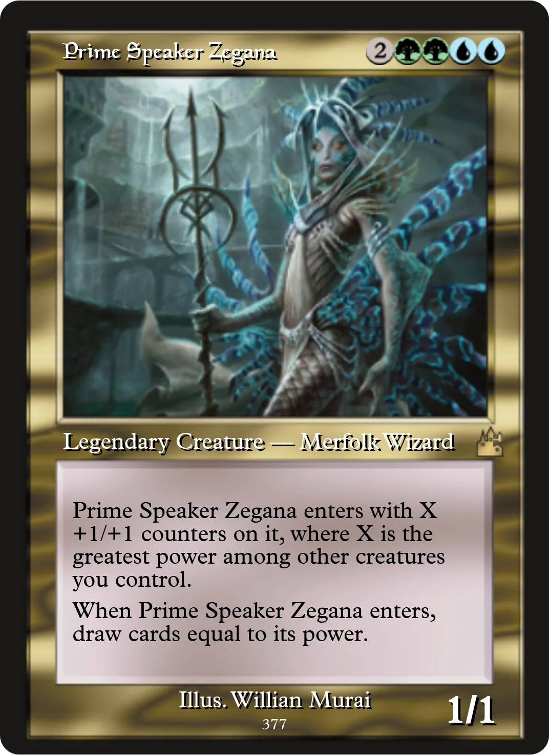 Prime Speaker Zegana