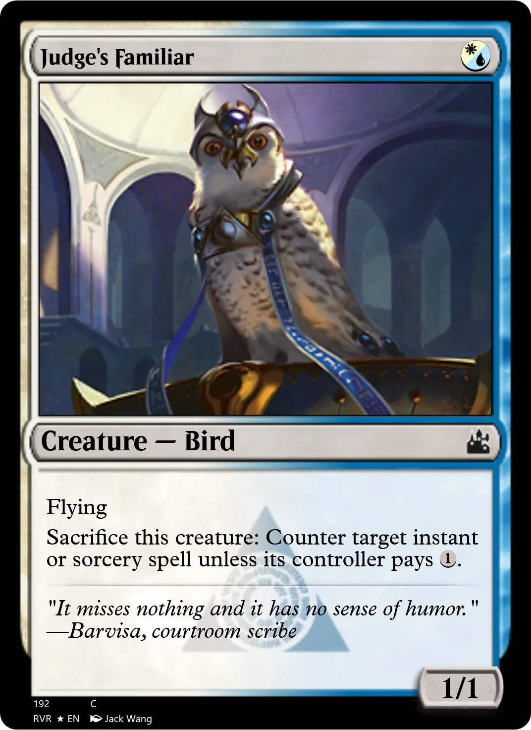 Judge's Familiar
