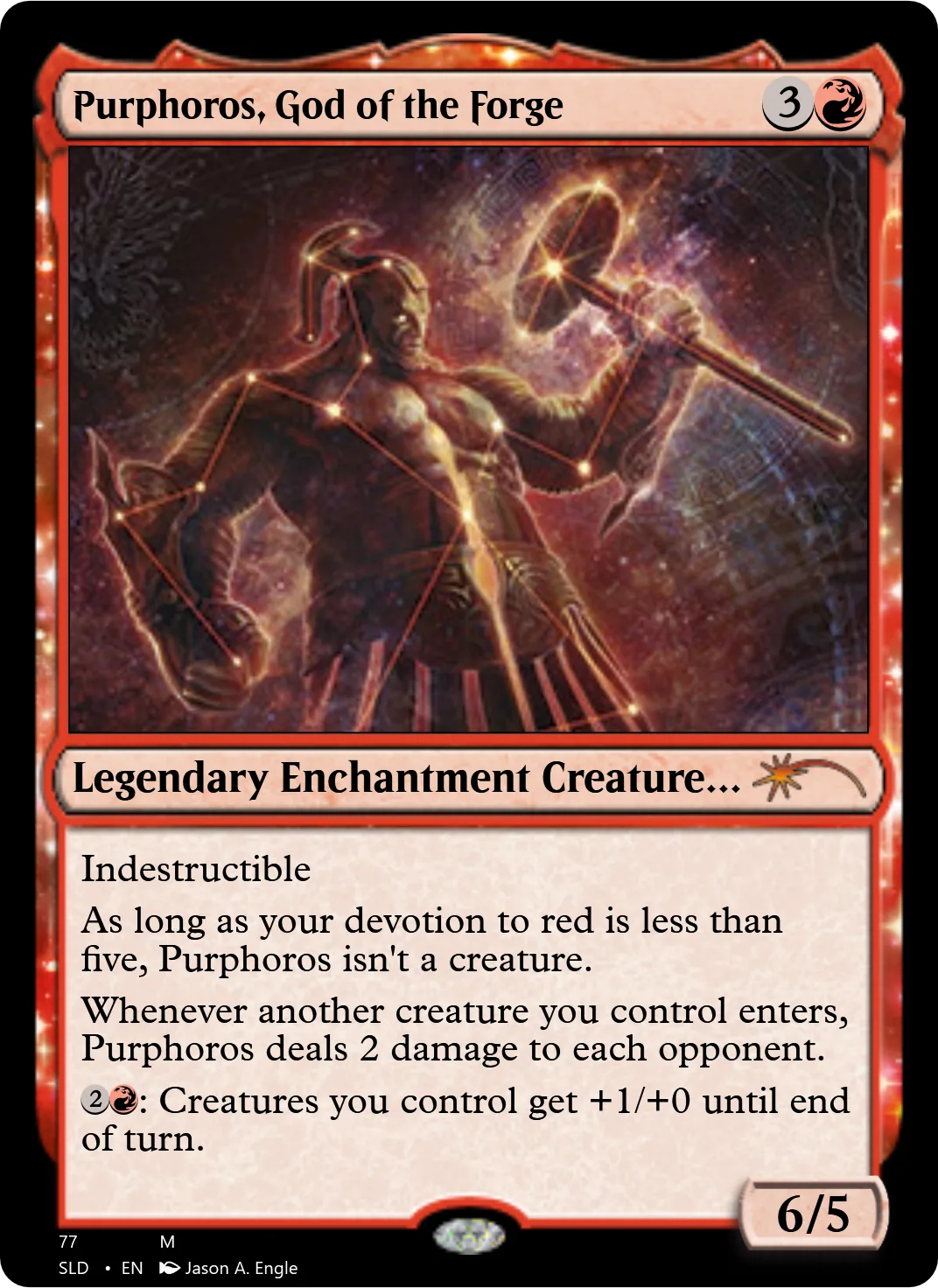 Purphoros, God of the Forge